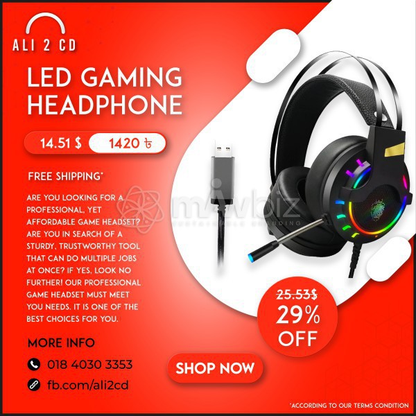 Centechia LED RGB Wired Gaming...