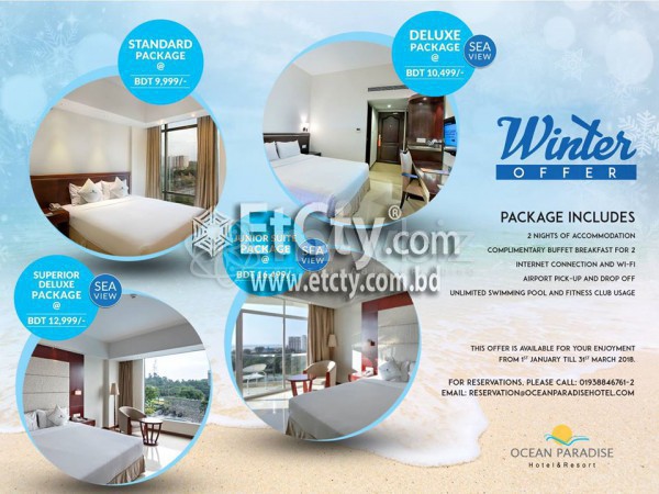 Ocean Paradise Hotel & Resort-Winter Packages